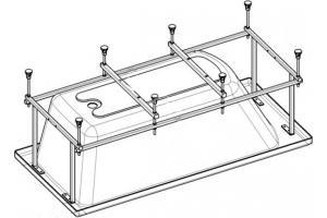 Монтажный комплект для ванны ROCA Hall (ZRU9302770) - 2