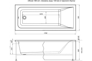 Экран Aquanet Bright 175 - 2