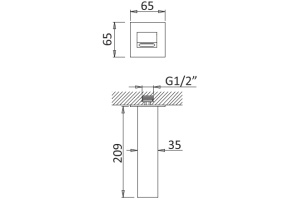 Излив Cezares Porta SC BIO для ванны - 2