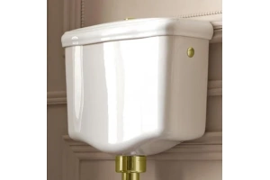 Механизм слива для низкого бачка Kerasan золото (751391) - 2