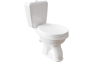 Унитаз-компакт DIWO Ростов 0401 , напольный , с бачком , с косым выпуском , фаянс