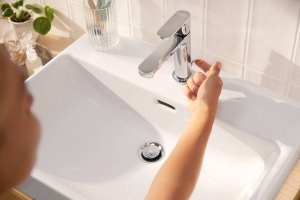 Смеситель для раковины Hansgrohe Rebris S 72517000 с донным клапаном, хром - 3