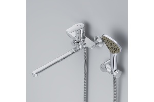 Смеситель AM.PM Gem F90A95000 универсальный - 3