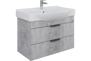 Тумба с раковиной Onika Девис 80 бетон чикаго