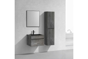 Тумба с раковиной Vincea Chiara 60 серое дерево - 2