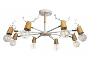 Люстра на штанге Loft it Sven 10024/8 White