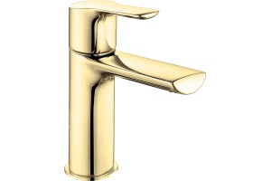 Смеситель для раковины E.C.A. Luna 102808940EX золото