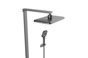 Душевая стойка Vincea Inspire термостатическая сталь - 2