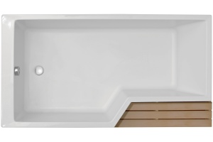 Акриловая ванна Jacob Delafon Bain-Douche Neo 160 L