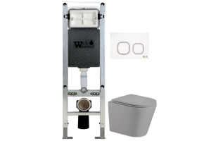 Комплект Weltwasser AMBERG 350 ST + SALZBACH 004 MT-GR + AMBERG RD-WT (10000006586)