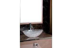 Столешница под раковину Armadi Art Lucido 100 розовый - 2