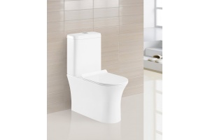 Унитаз-компакт BelBagno Ancona безободковый - 2