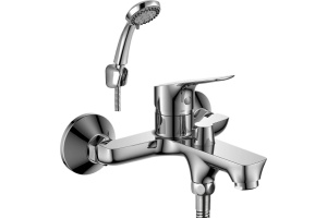 Смеситель для ванны Rossinka  хром (RS29-31)