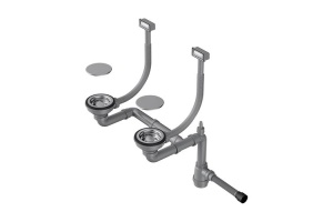 Сифон для кухонной мойки Omoikiri сталь (4956476)