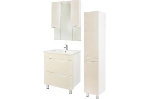 Шкаф-пенал Bellezza Эйфория 35 R бежевый - 2