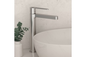 Смеситель для раковины Vincea Rondo хром матовый