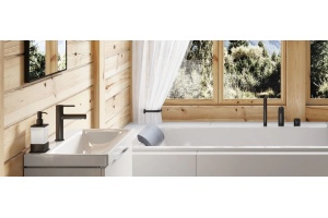 Смеситель для раковины Excellent Pi черный матовый - 2