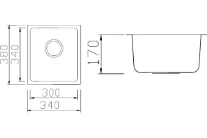 Мойка кухонная Seaman Eco Roma SMR-3438A - 2