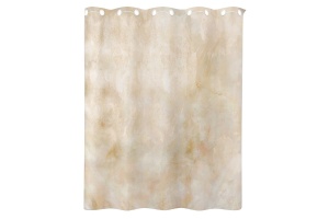 Штора для ванной WasserKraft Aland 200x200 бежевый