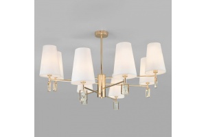 Люстра на штанге Eurosvet Milazzo 60137/8 золото - 2