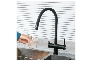 Смеситель для кухонной мойки Gappo G4398-36 черный