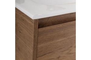 Тумба под раковину Belbagno Kraft 39 80 темное дерево - 3