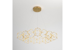 Подвесная люстра Eurosvet Uma 90169/15 медь