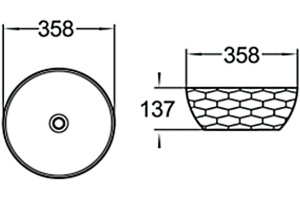 Рукомойник SantiLine SL-1038 - 2