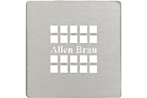 Накладка для сифона Allen Brau Priority серебро матовый