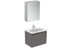 Тумба под раковину Ideal Standard Tesi 50 серо - коричневый матовый - 2