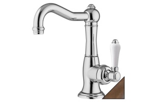 Смеситель для раковины Nicolazzi El.Capitan белый, бронза (3452DB76C)