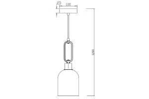 Подвесной светильник Freya Difuso FR5178PL-01N - 3