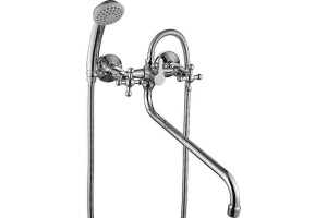 Смеситель для ванны Rossinka  хром (G02-84)