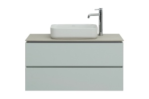 Тумба под раковину Allen Brau Infinity 100 светло - зеленый матовый - 3