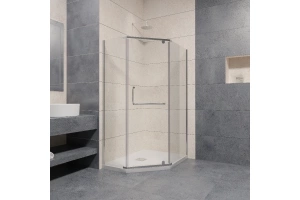 Душевой уголок RGW Passage PA-091 80х120 профиль хром стекло прозрачное - 2