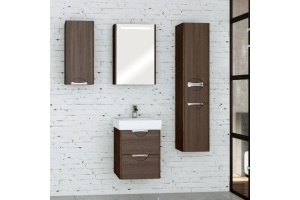 Комплект мебели Aquaton Сильва 50 темное дерево