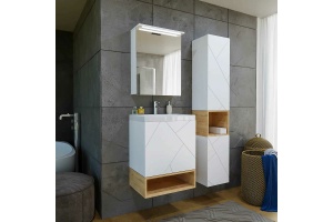 Ниша для тумбы Бриклаер Кристалл 50 дуб бунратти (4627125415876) - 2