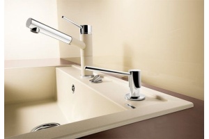 Мойка из гранита Blanco Dalago бежевый (518525) - 3