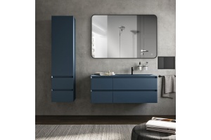 Зеркало Vincea 120х80 черное с подсветкой - 2