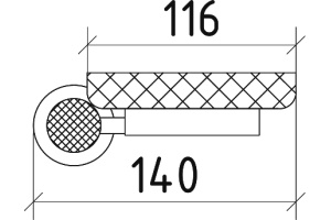 Мыльница Boheme Royal Cristal Chrome подвесная - 2