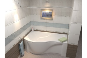 Акриловая ванна Bas Капри 170x94.5 L - 3