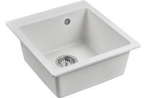 Мойка кухонная Paulmark Zemar PM104651-WH белая - 2