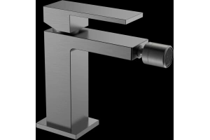 Смеситель для биде Boheme Qubic темный хром матовый