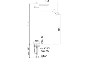Смеситель Paffoni Light LIG081BO для раковины, белый - 3
