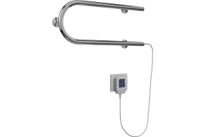 Электрический полотенцесушитель Terminus П-образный 600x200 Хром - 3