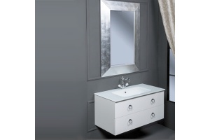 Зеркало Armadi Art Chelsea 80х120 с подсветкой серебро - 3