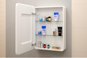 ЭЛИОТ Зеркало-шкаф 600х800, левый с розеткой LED - 2