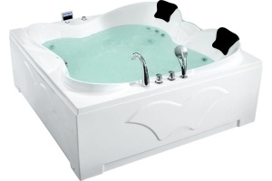 Гидромассажная ванна Gemy  187x187 см (G9089 K R)