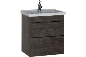 Тумба с раковиной Aquanet Эвора 60 дуб антик