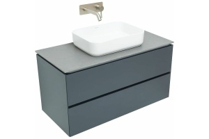 Тумба под раковину Allen Brau Infinity 100 черный матовый